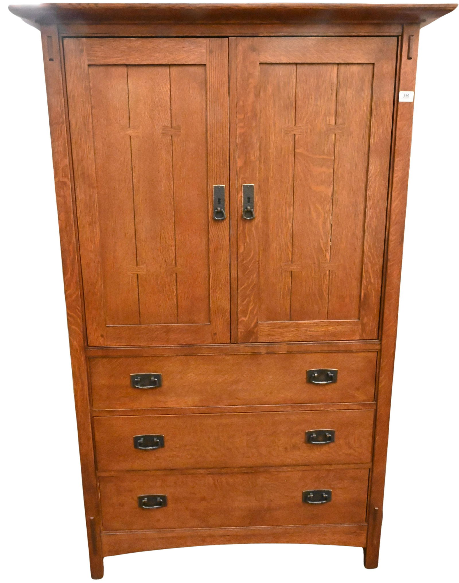 Stickley Oak Armoir (1 of 5)