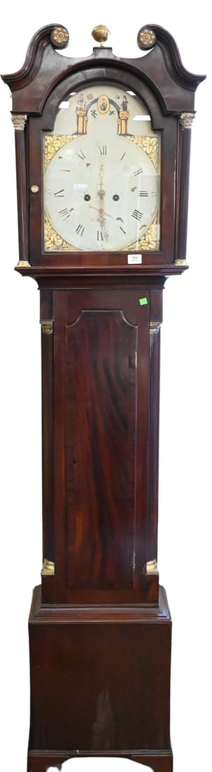 James Argo Mahogany Tall Case Clock (1 of 7)