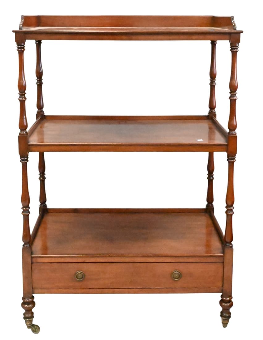 George IV Mahogany Etagere (1 of 5)