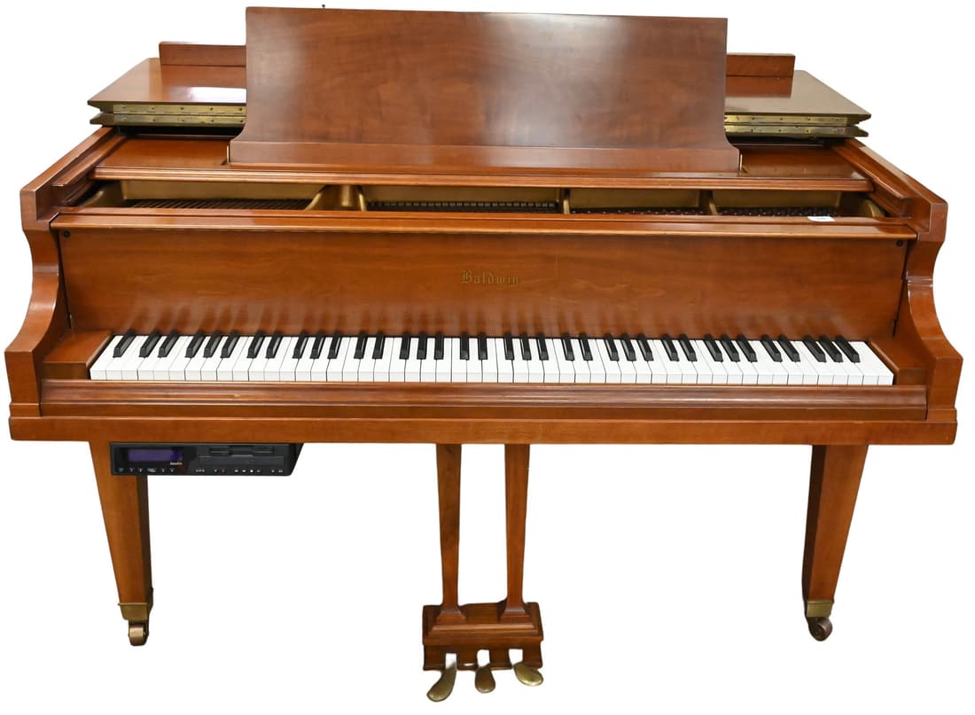 Baldwin Mahogany Baby Grand Player Piano (1 of 5)