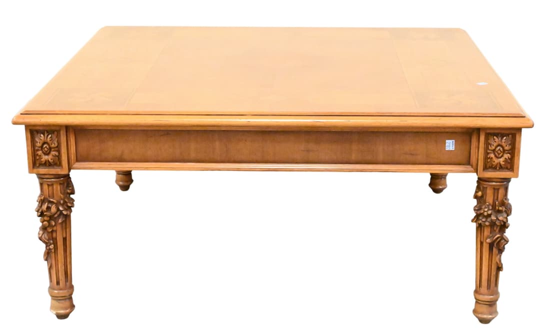 Inlaid Square Coffee Table (1 of 4)