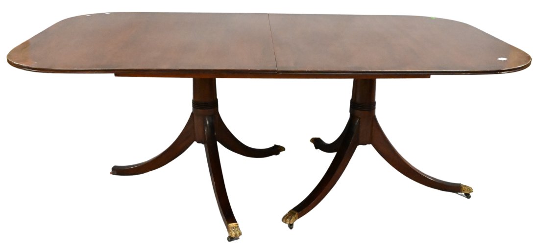 Mahogany Double Pedestal Dining Table (1 of 4)
