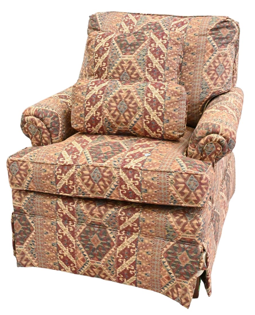 Ethan Allen Upholstered Club Chair (1 of 3)