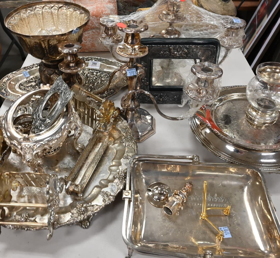 Group of Silver Plate (1 of 7)
