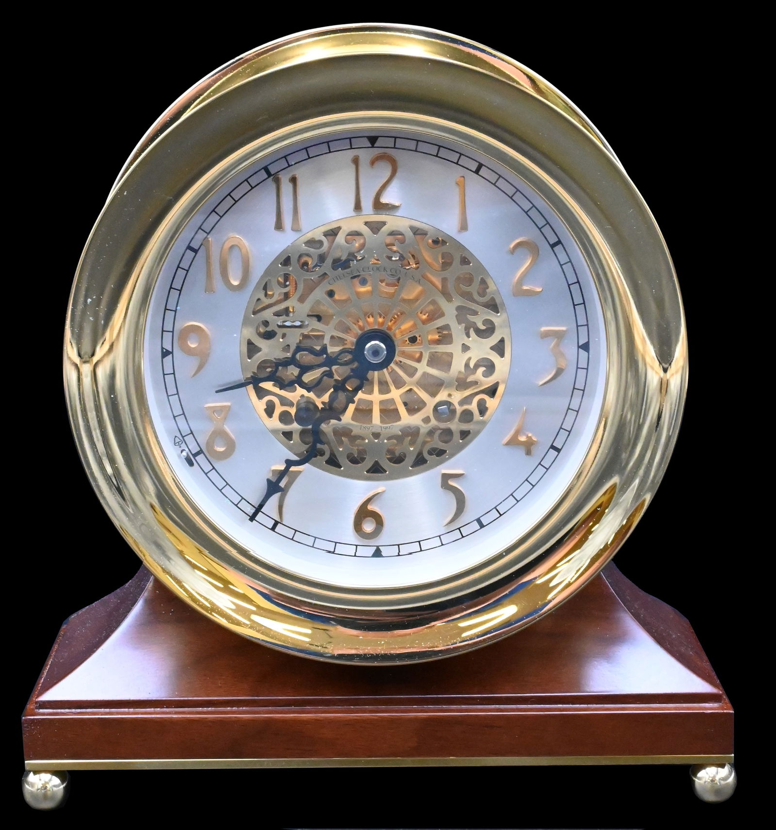 Chelsea Brass Centennial Limited Edition Clock (1 of 6)