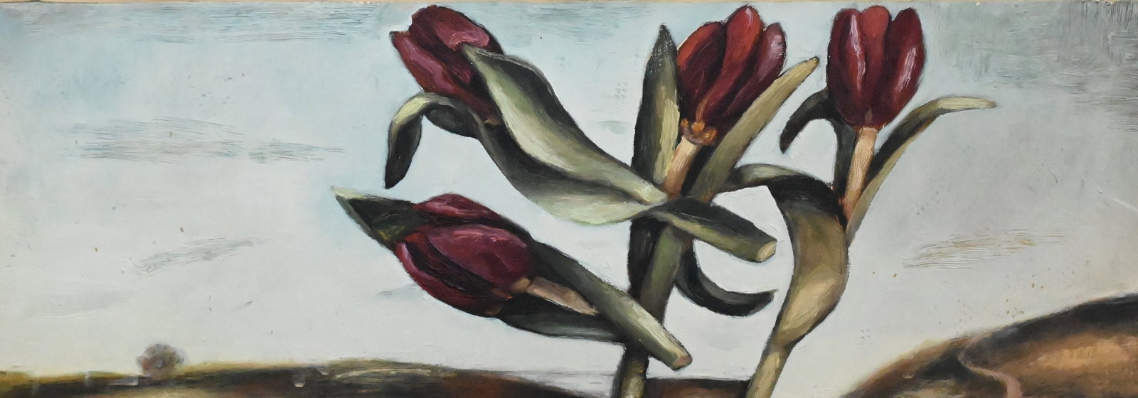 Richard Baker (American b. 1959) Oil on Panel (1 of 6)