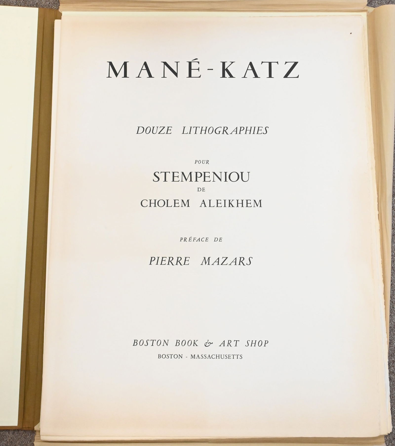 Mane Katz (Ukranian/French 1894-1962) Lithographs (1 of 8)