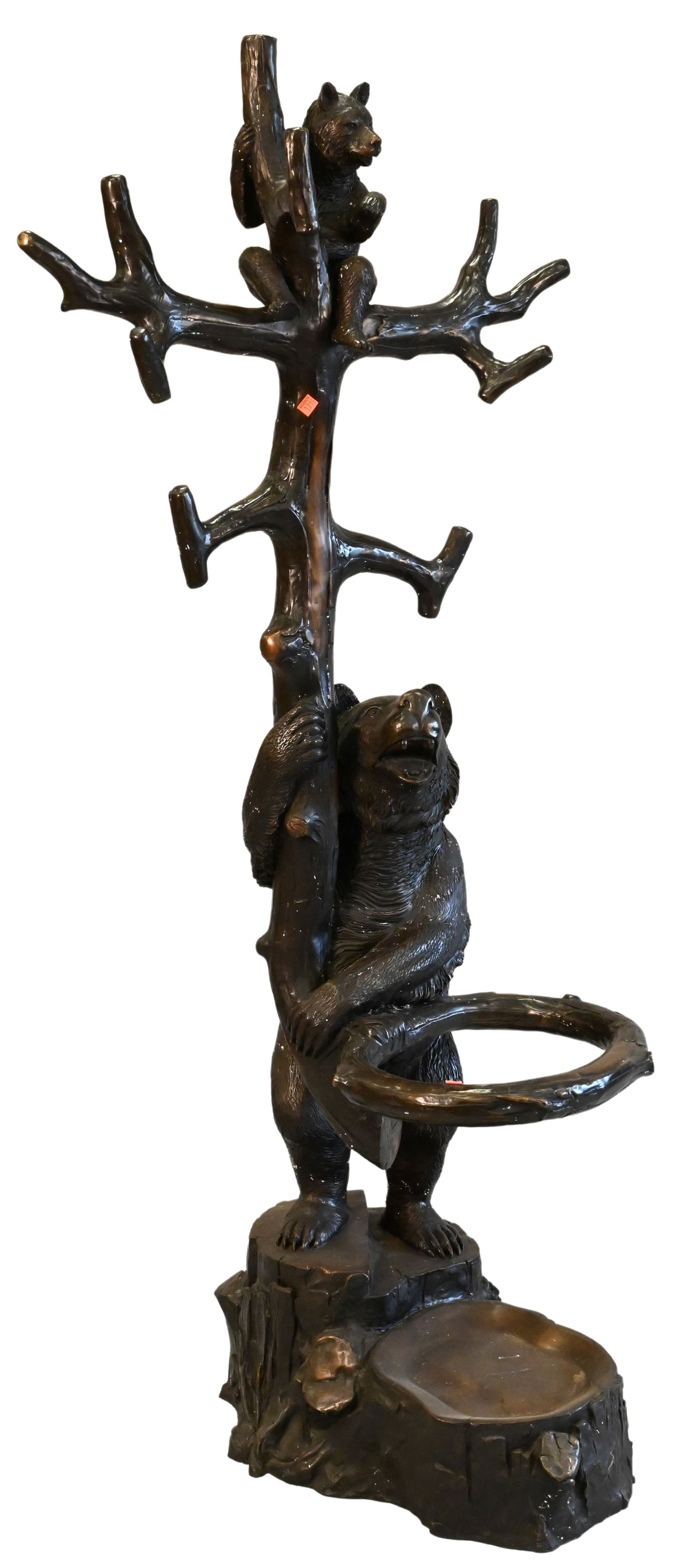 Bronze Umbrella Holder/Hat Rack (1 of 7)