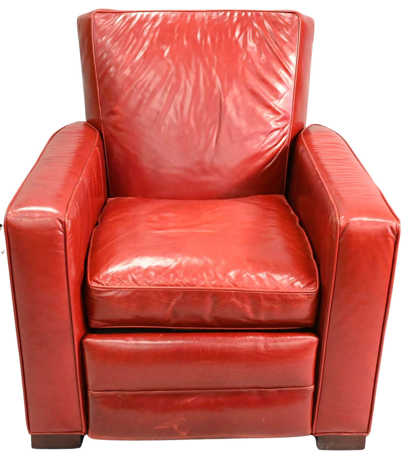 Lee Furniture Leather Upholstered Recliner (1 of 4)