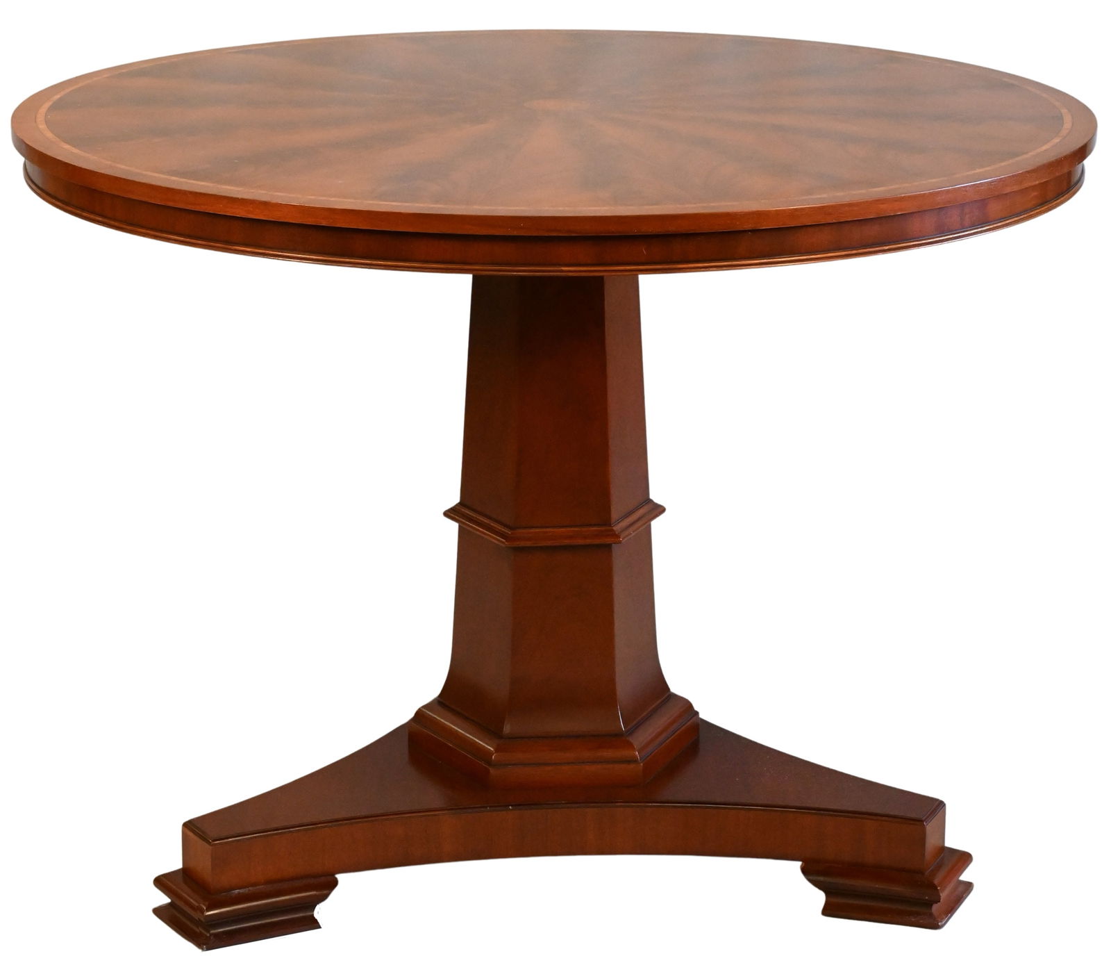 Round Mahogany Tip Table (1 of 5)