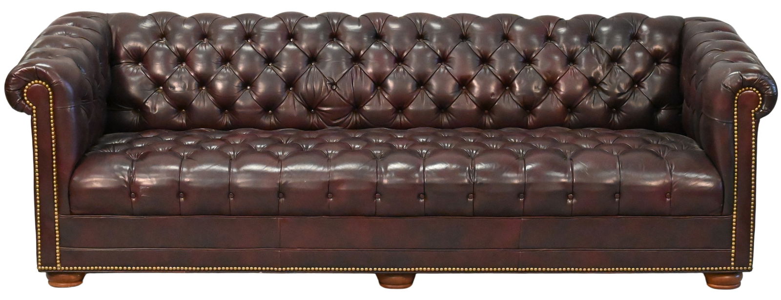Leather Upholstered Sofa (1 of 5)