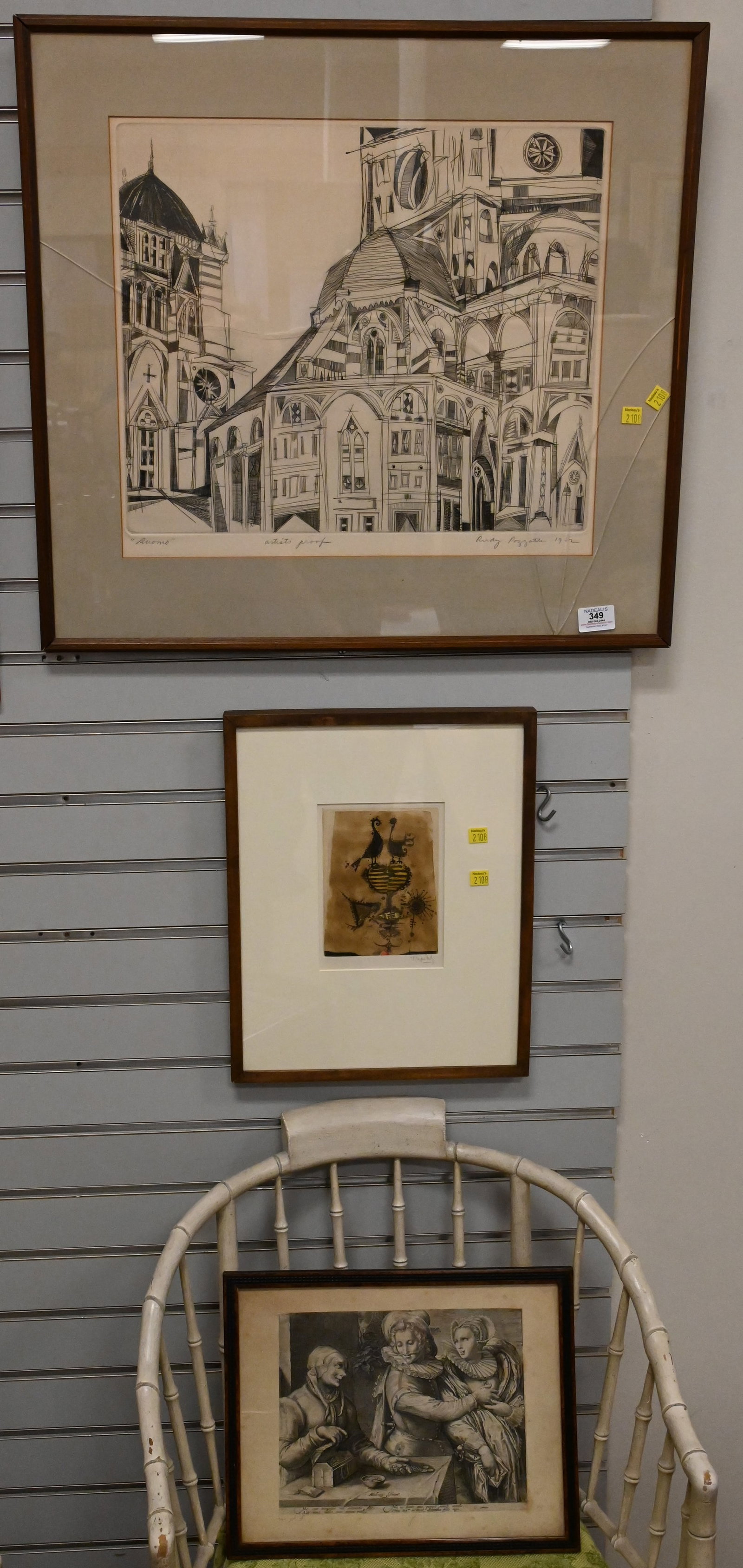 Three Framed Pieces (1 of 7)