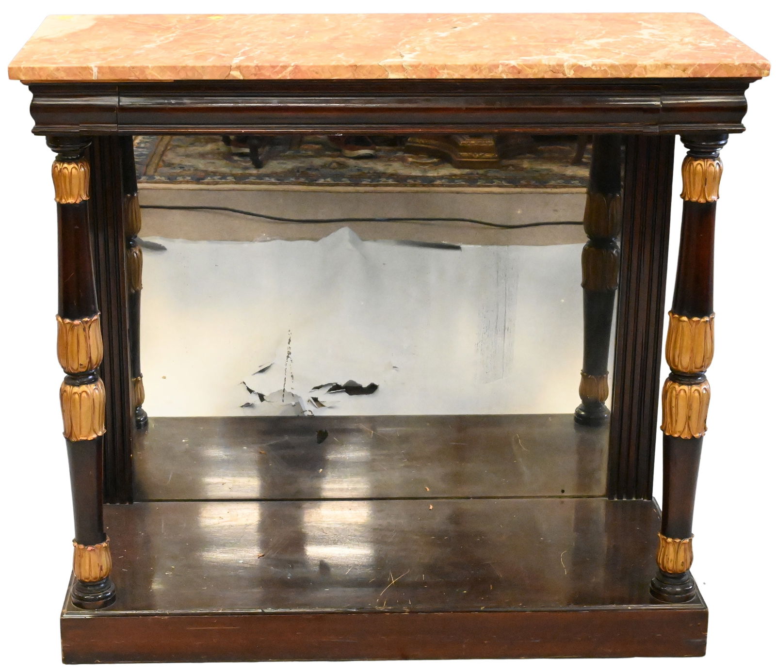 Mahogany Console Table (1 of 4)