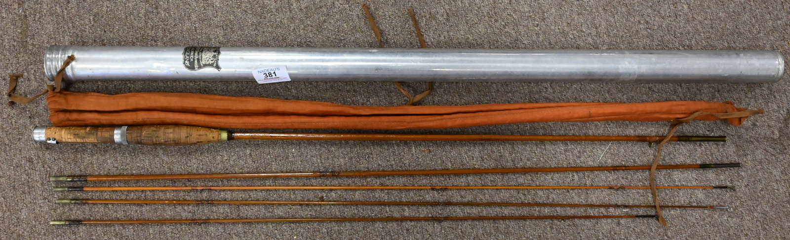 Hardy Bros. The Marvel Three Part Bamboo Fly Rod (1 of 7)