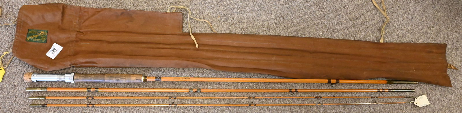 Ogden Smith "The Regent Rod" London Salmon Rod (1 of 6)