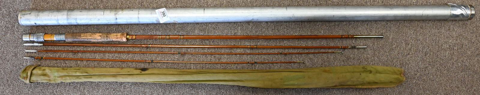 Leonard Mills Bamboo Three Part Fly Rod (1 of 5)