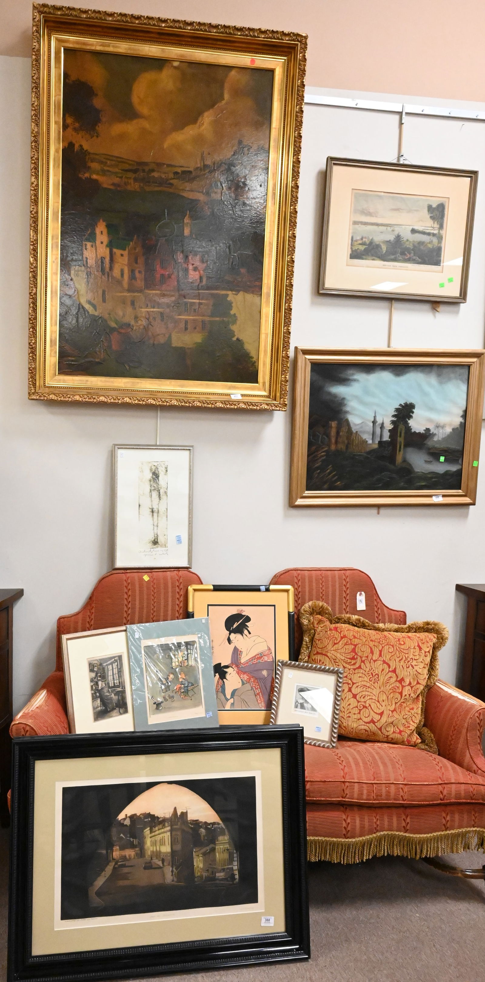 Seven Piece Art Grouping (1 of 6)