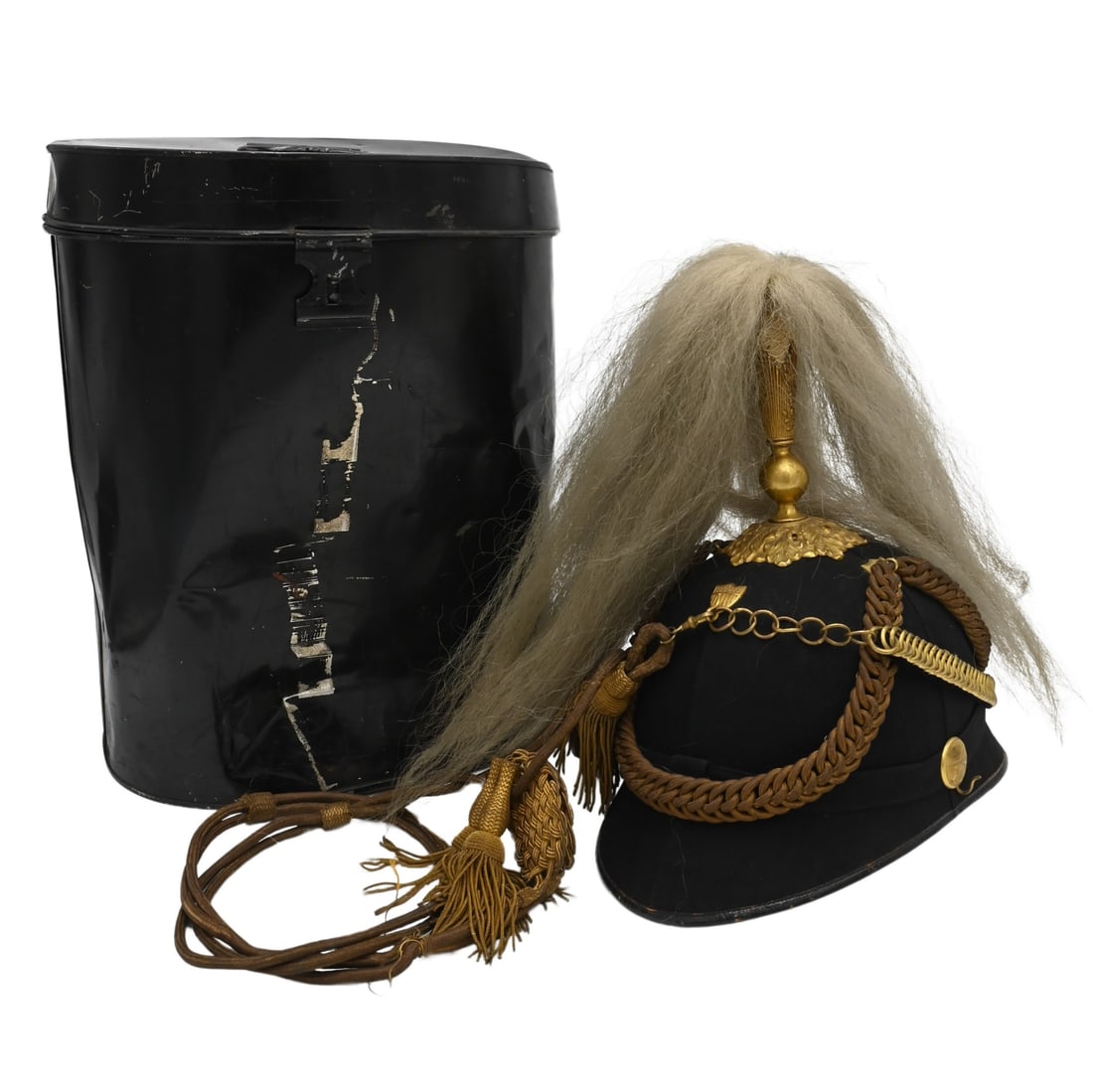 US Army 19th Century 1st Cavalry Officer Helmet (1 of 9)