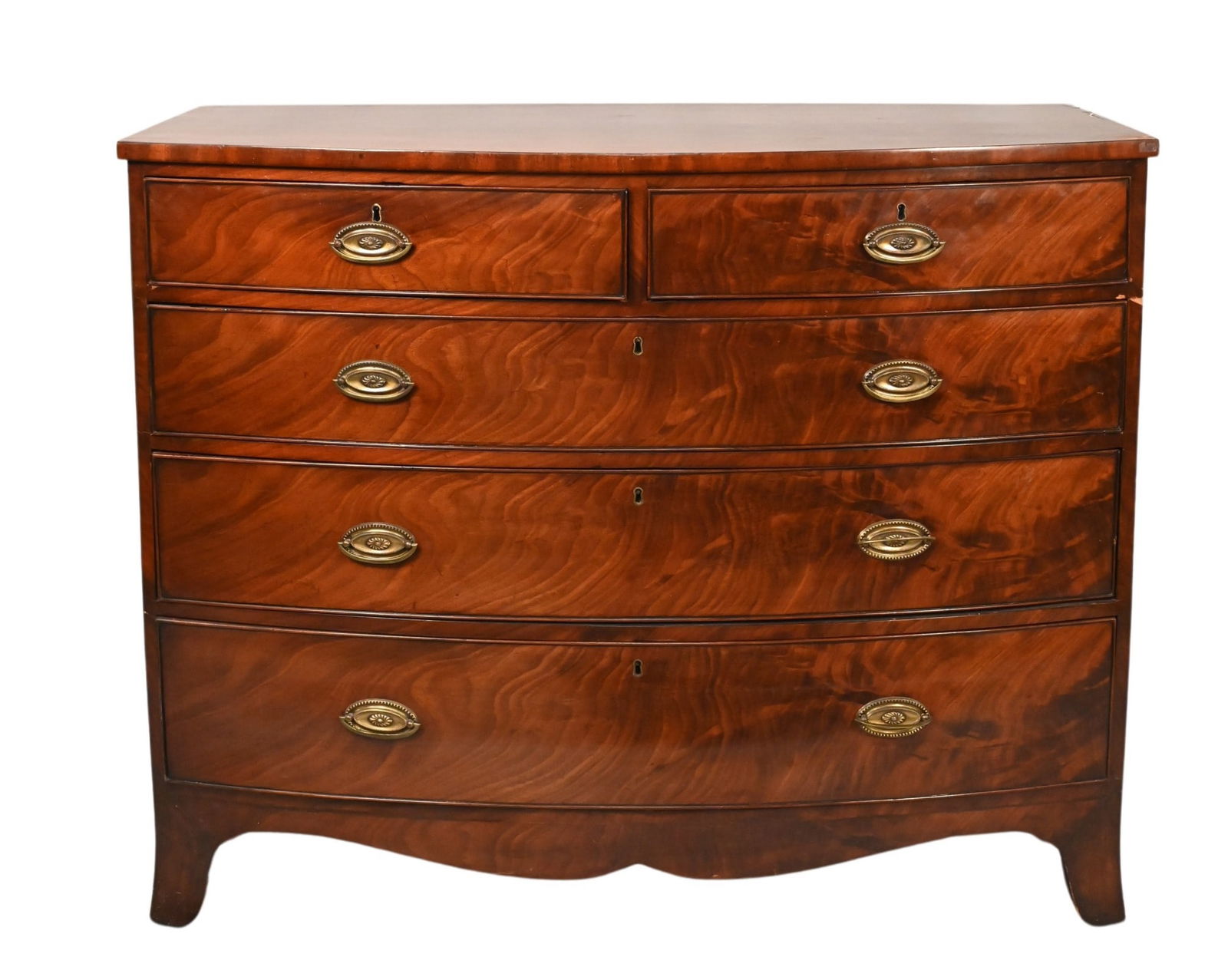 George IV Mahogany Chest (1 of 5)
