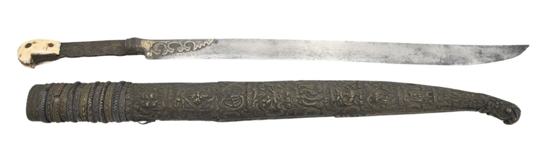 Ottoman Hilted Sword (Yataghan) (1 of 10)