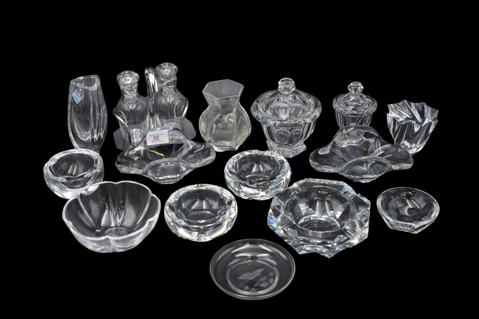 Fifteen Piece Group of Baccarat Crystal Group (1 of 6)