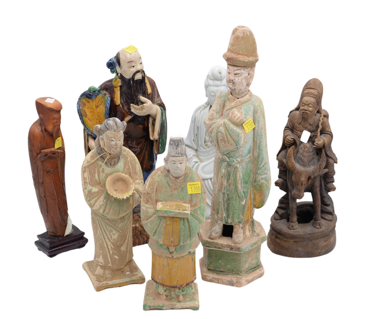Group of Seven Chinese Figures (1 of 8)