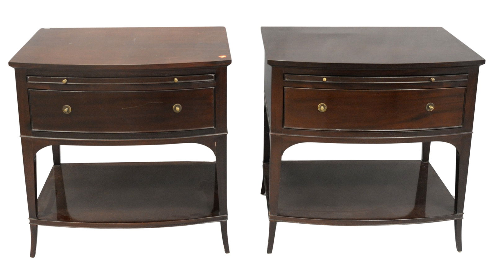 Pair of Baker Side Tables/Night Stands (1 of 4)