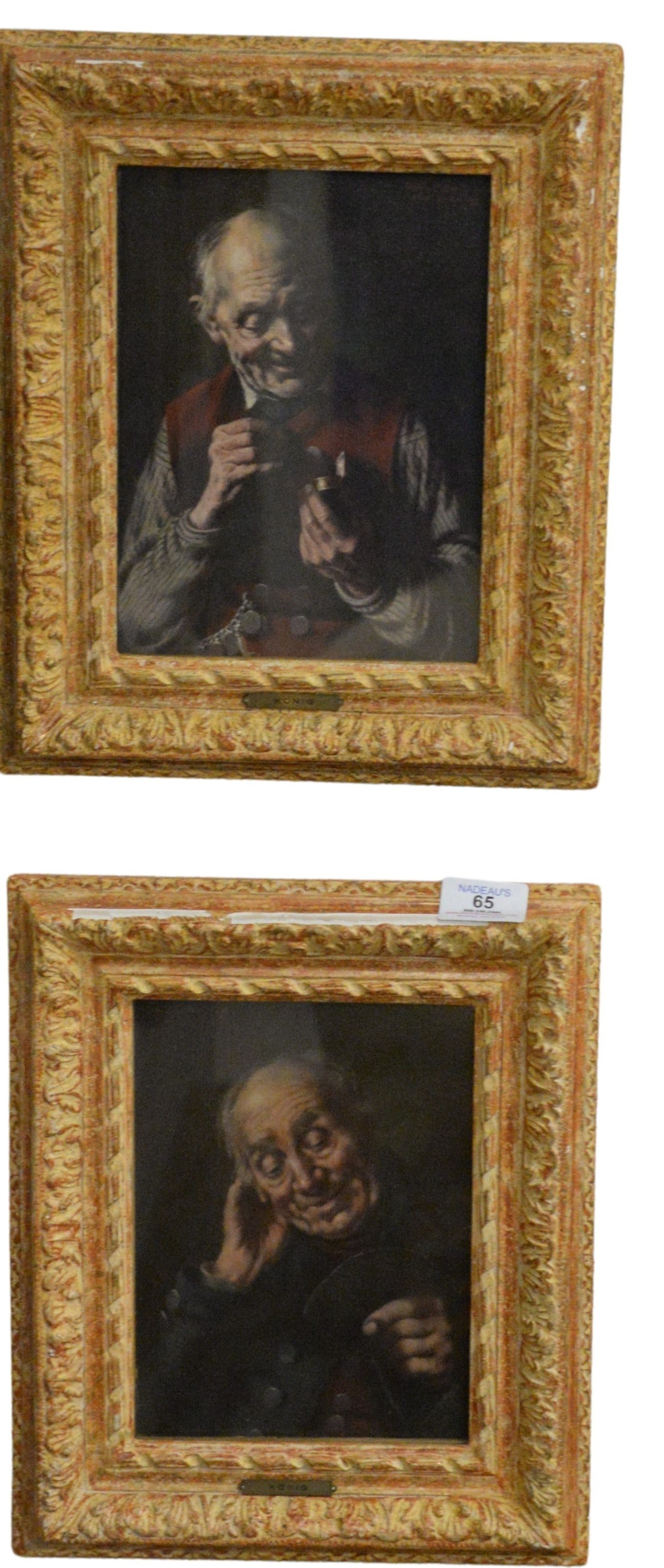 Pair of Hein Konig (German 1891-1971) Portraits (1 of 4)