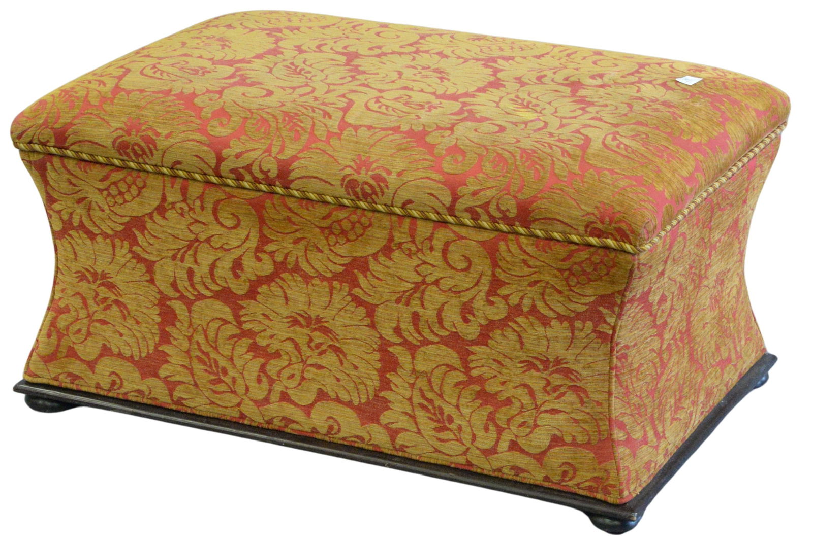 Upholstered Contemporary Lift Top Footstool (1 of 4)