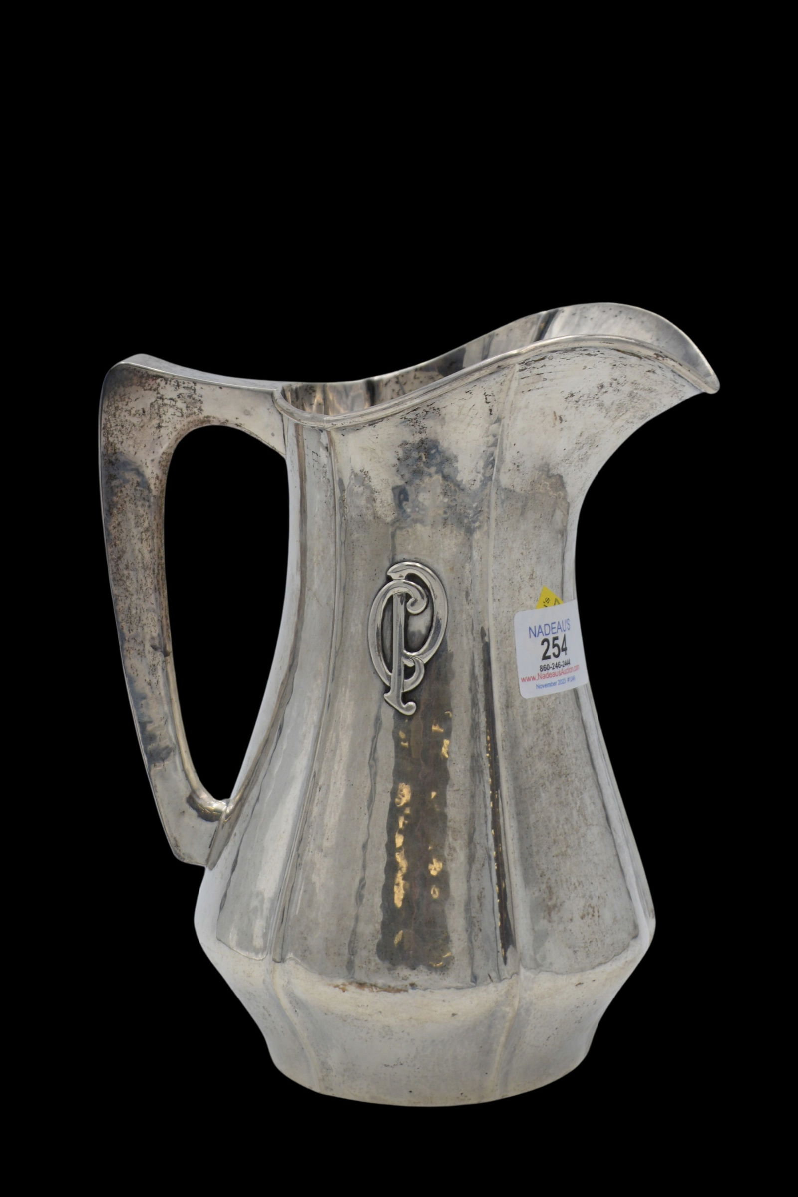 Kalo Shop Hand Wrought Sterling Silver Pitcher (1 of 5)