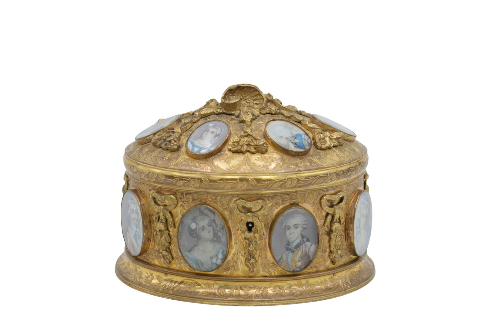 Gilt Bronze Jewelry Box (1 of 7)