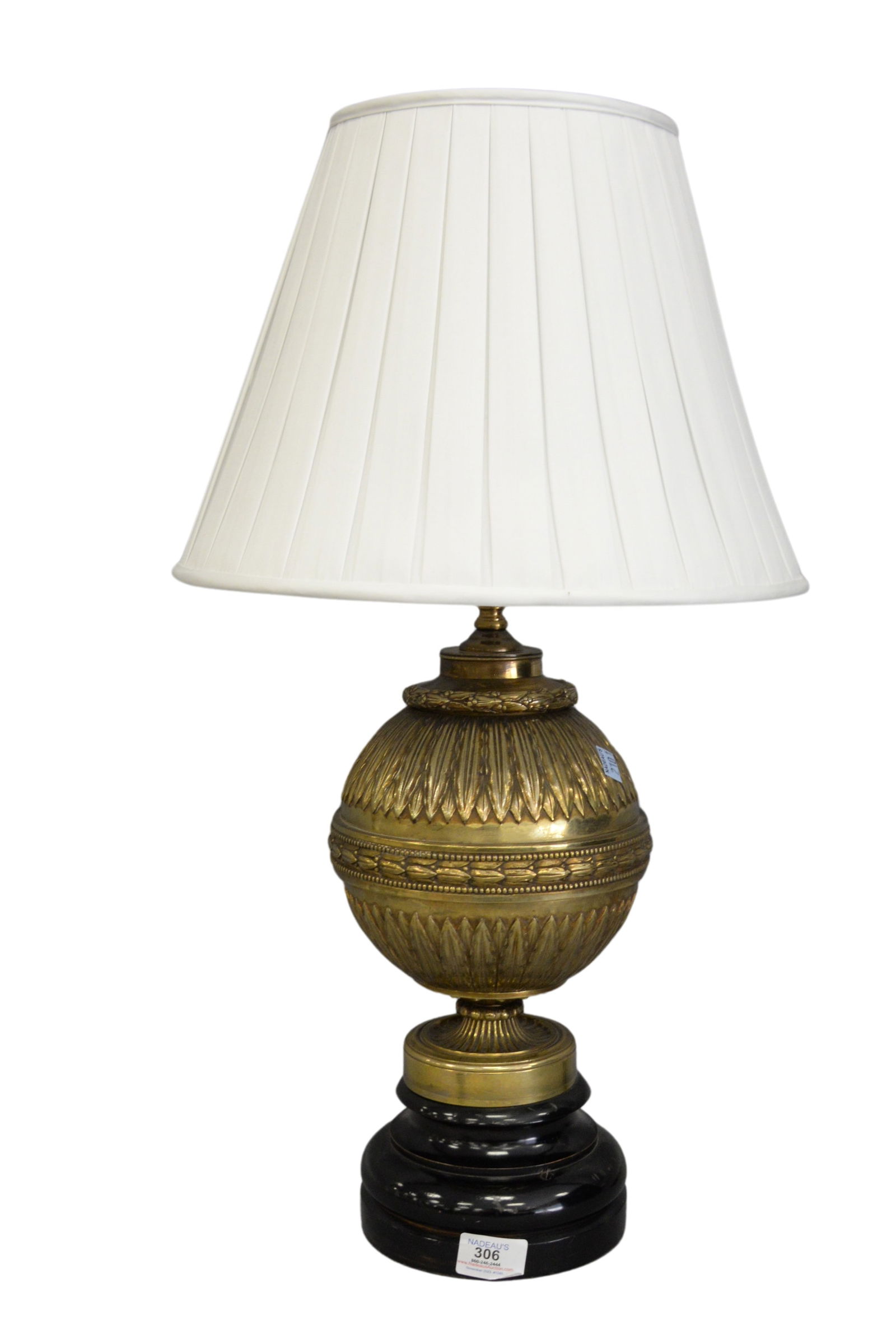 Bronze Ball Lamp (1 of 5)