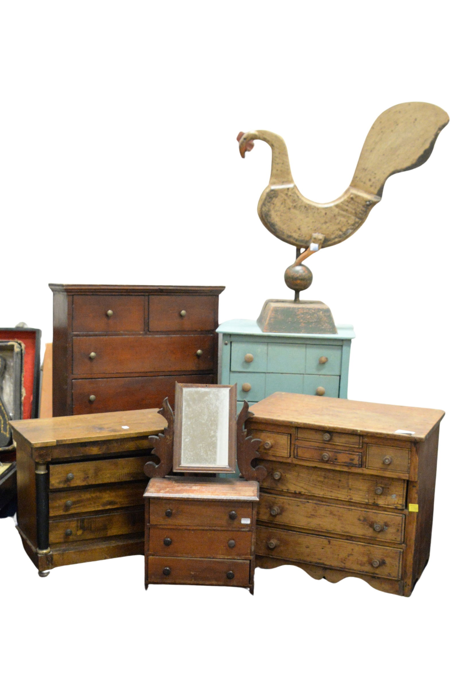 Six Piece Folk Art Group (1 of 6)