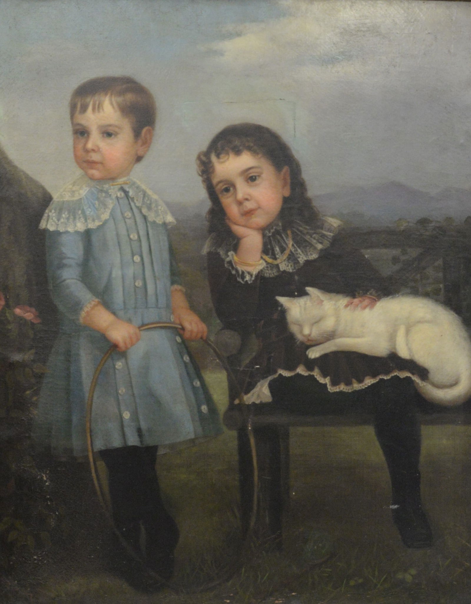 Full Length Portrait of Two Children (1 of 5)