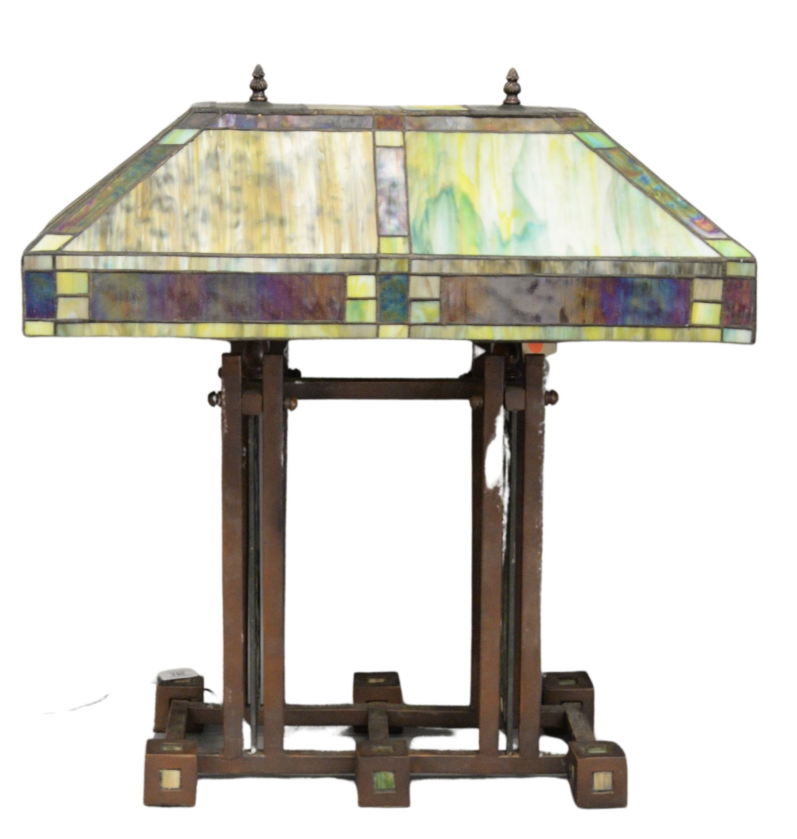 Arts And Crafts Double Slag Glass (1 of 6)