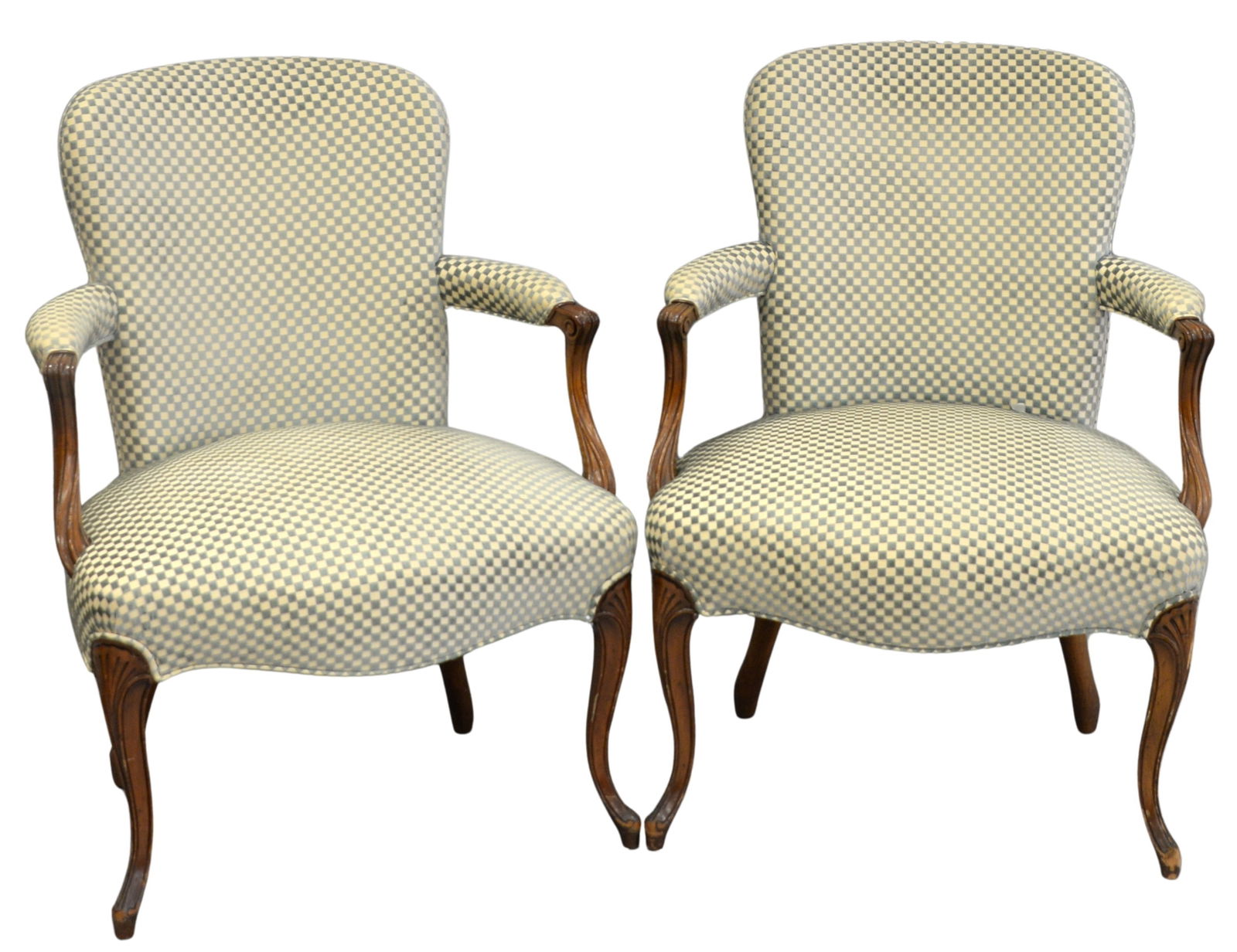 Pair Of George III Mahogany Armchairs: Pair Of George III Mahogany Armchairs, in the manner of John Cobb, Provenance: Estate of Mr. and Mrs. J. Richardson Dilworth, Christie's New York October 18 2005 lot 533, height 36 inches, width 26 in