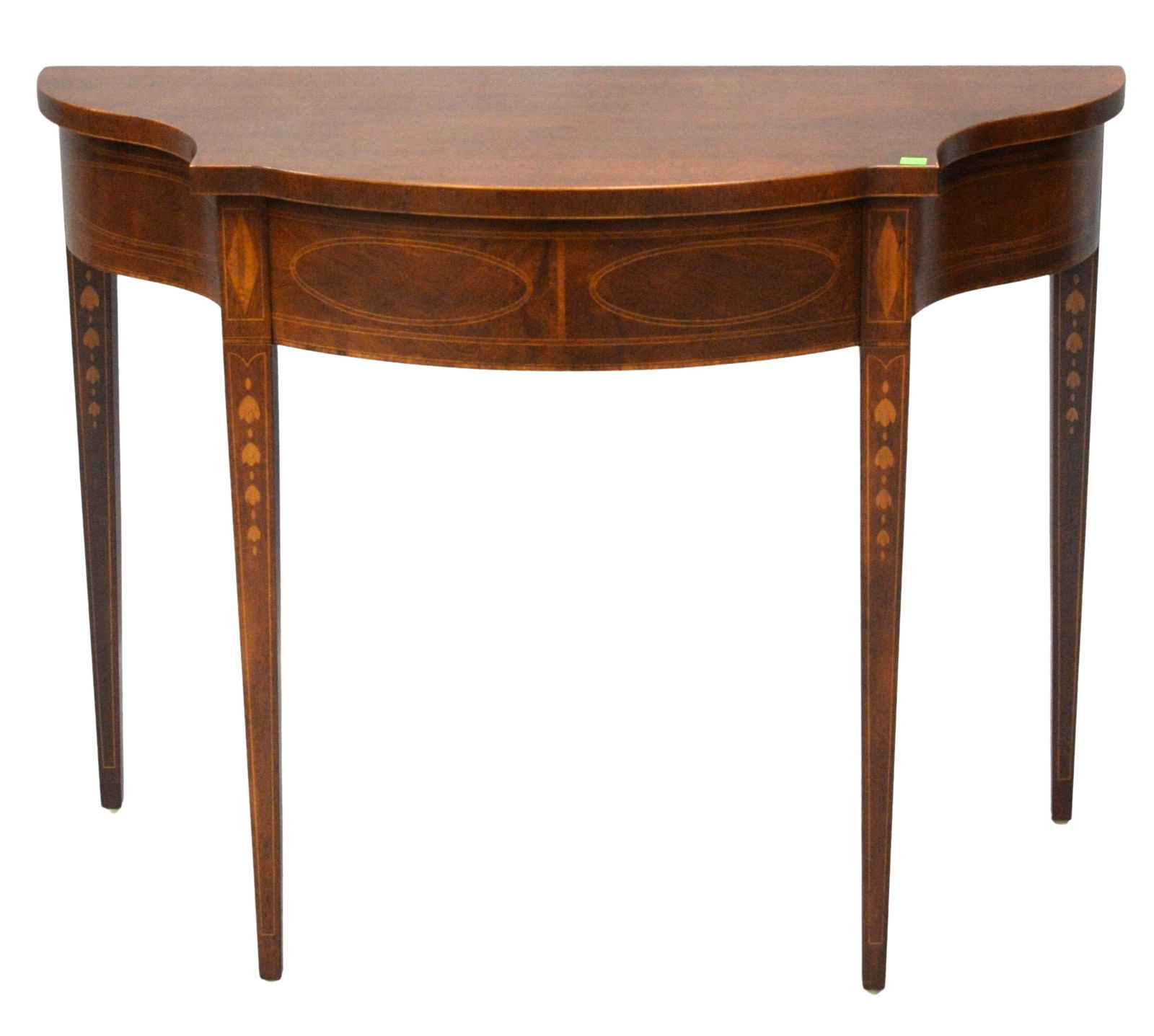 Baker Historic Charleston Mahogany Inlaid Games Table (1 of 5)