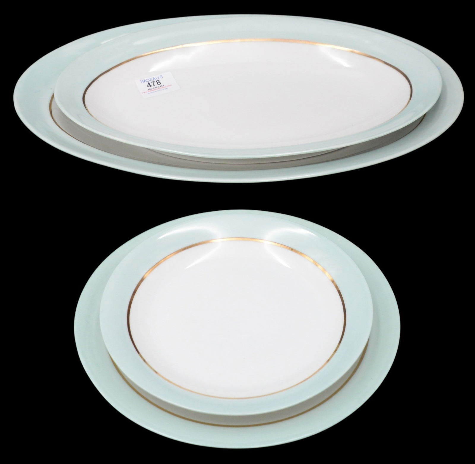 Partial Limoge Dinnerware Set (1 of 6)