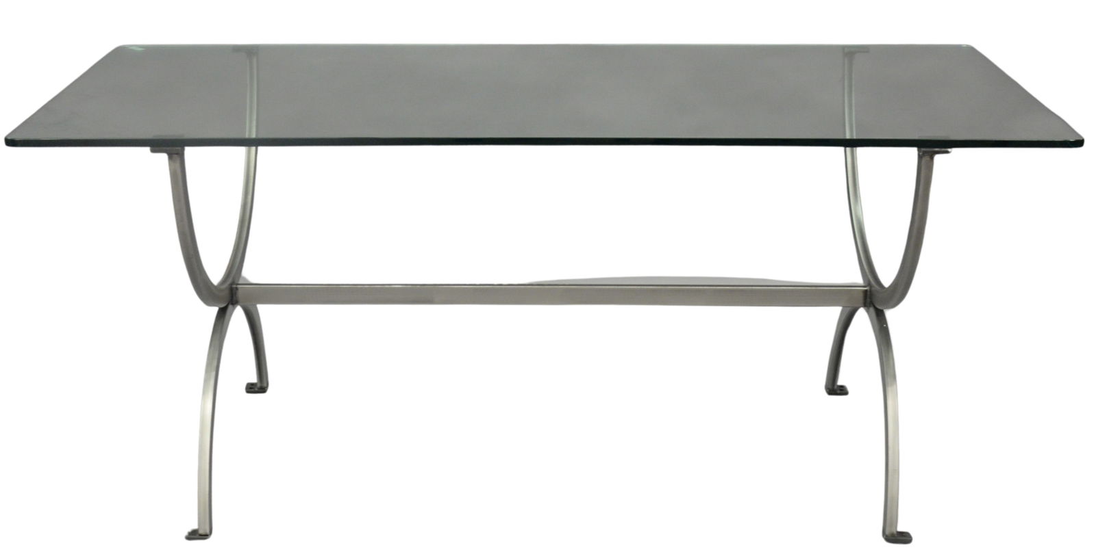 Contemporary Glass Top Desk/Drafting Table (1 of 4)