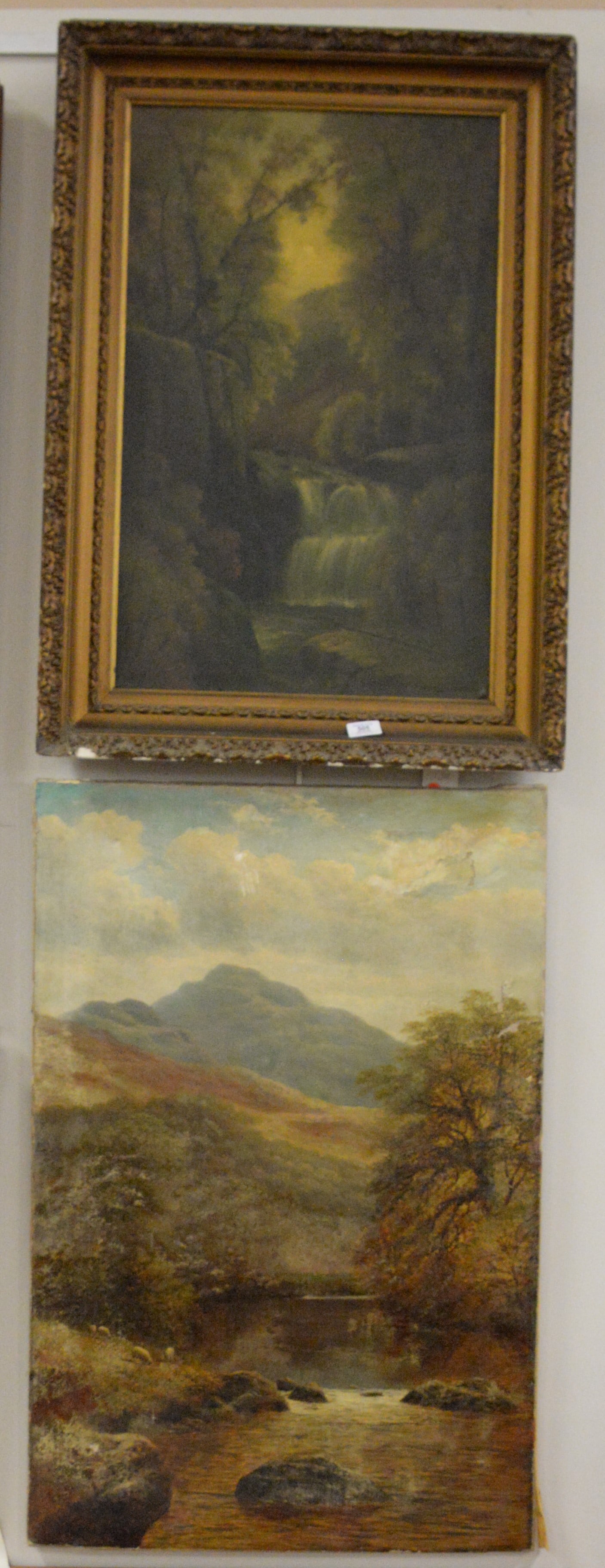 Two American School 19th Century Oil On Canvas Paintings (1 of 6)