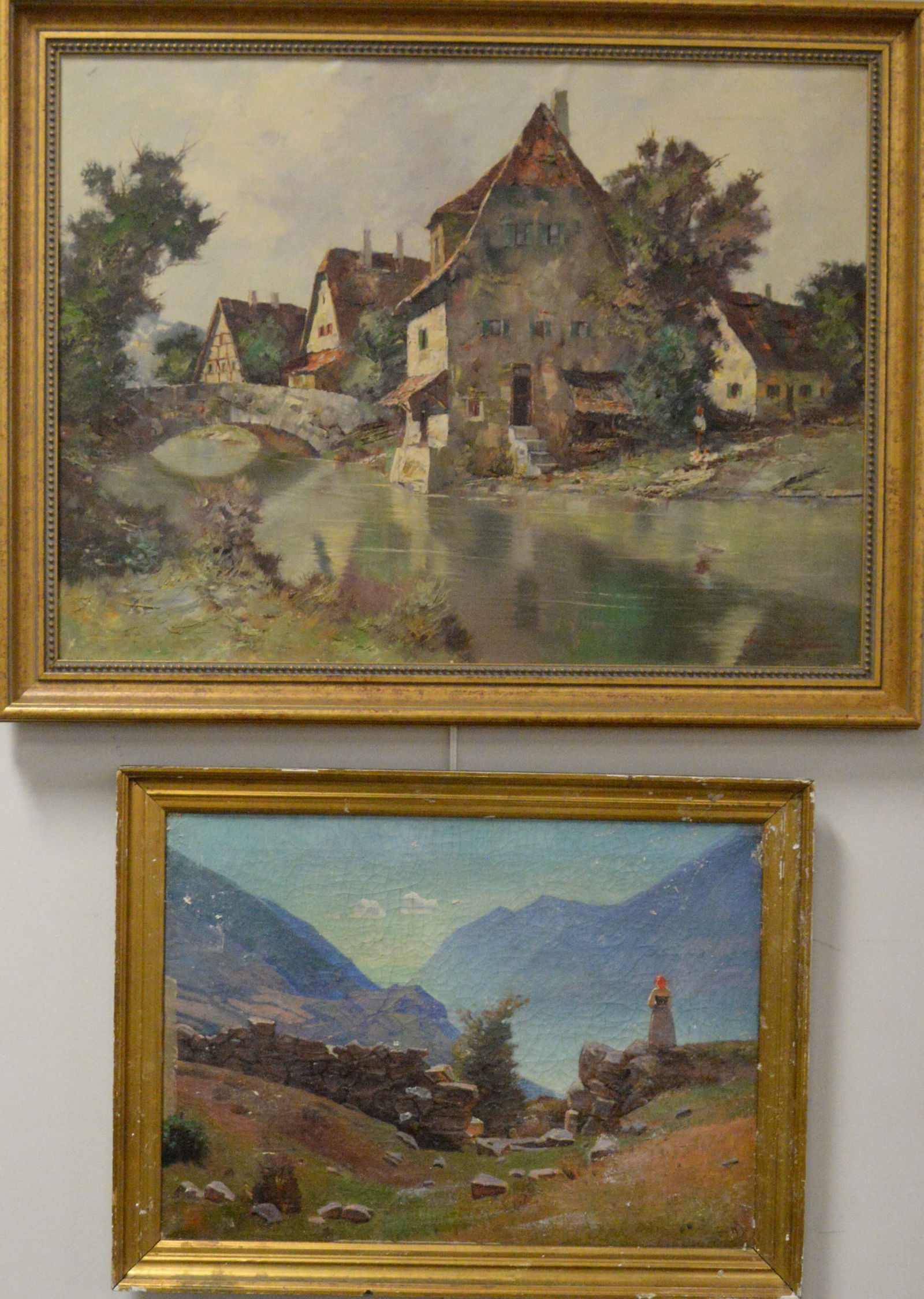 Group Of Five Landscape Paintings (1 of 7)