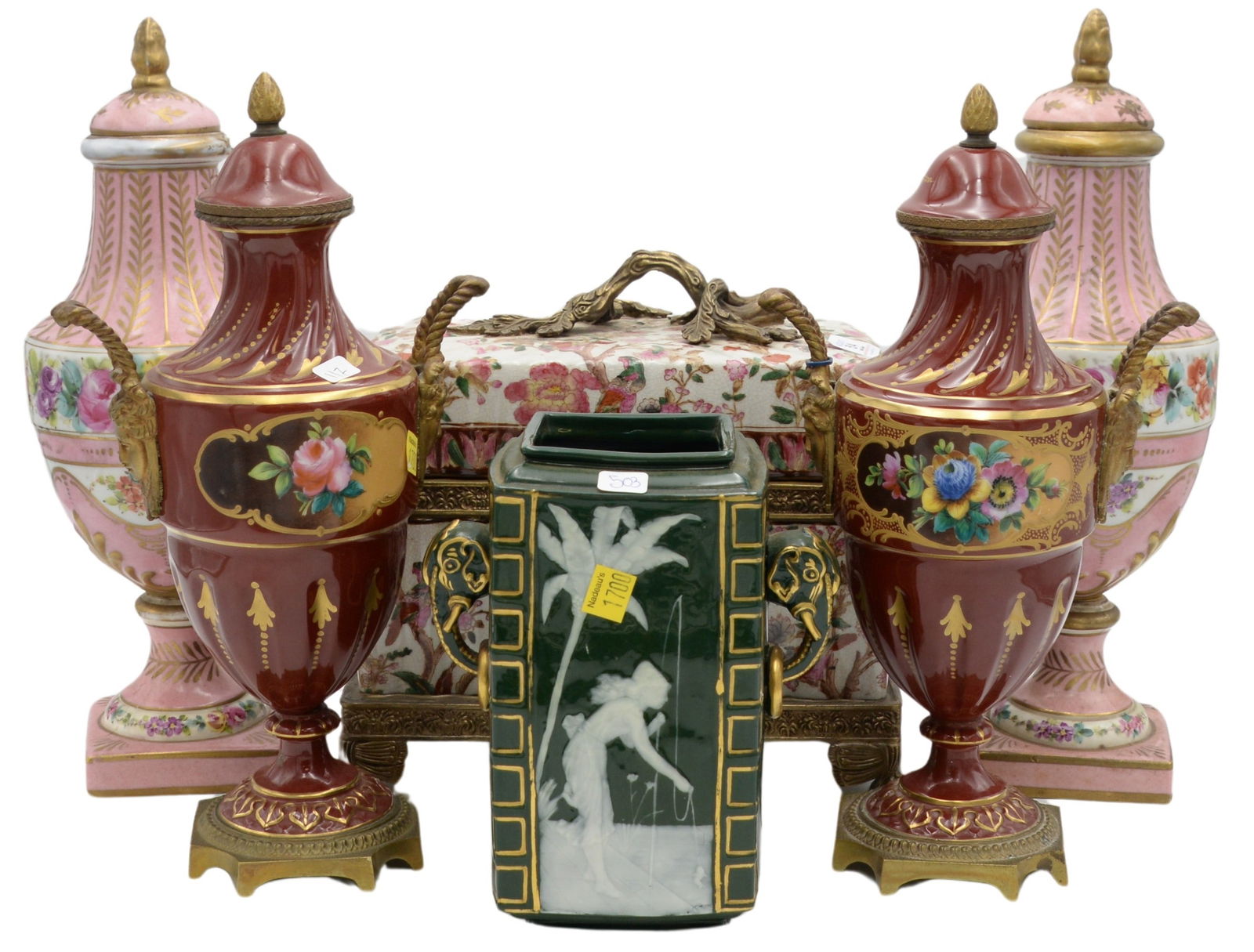 Six Porcelain Pieces (1 of 5)