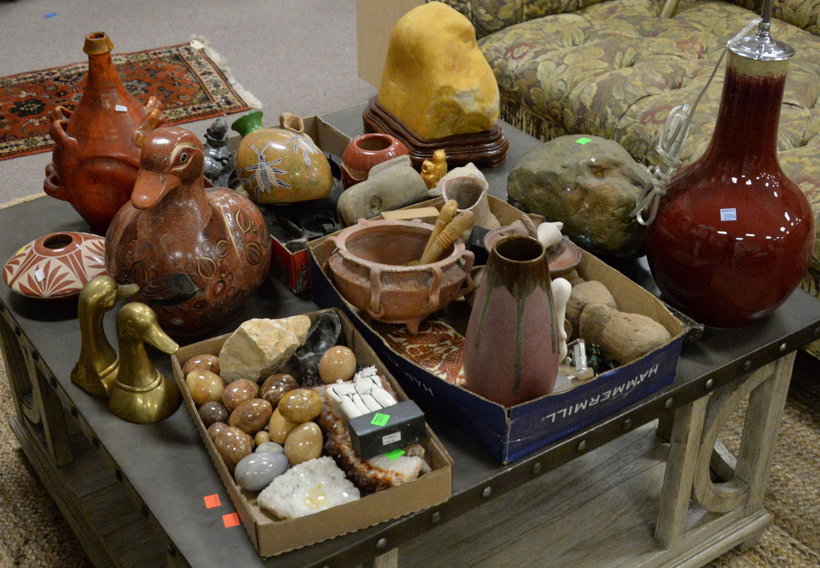 Four Tray Lots of Antiquities and Oddities (1 of 6)