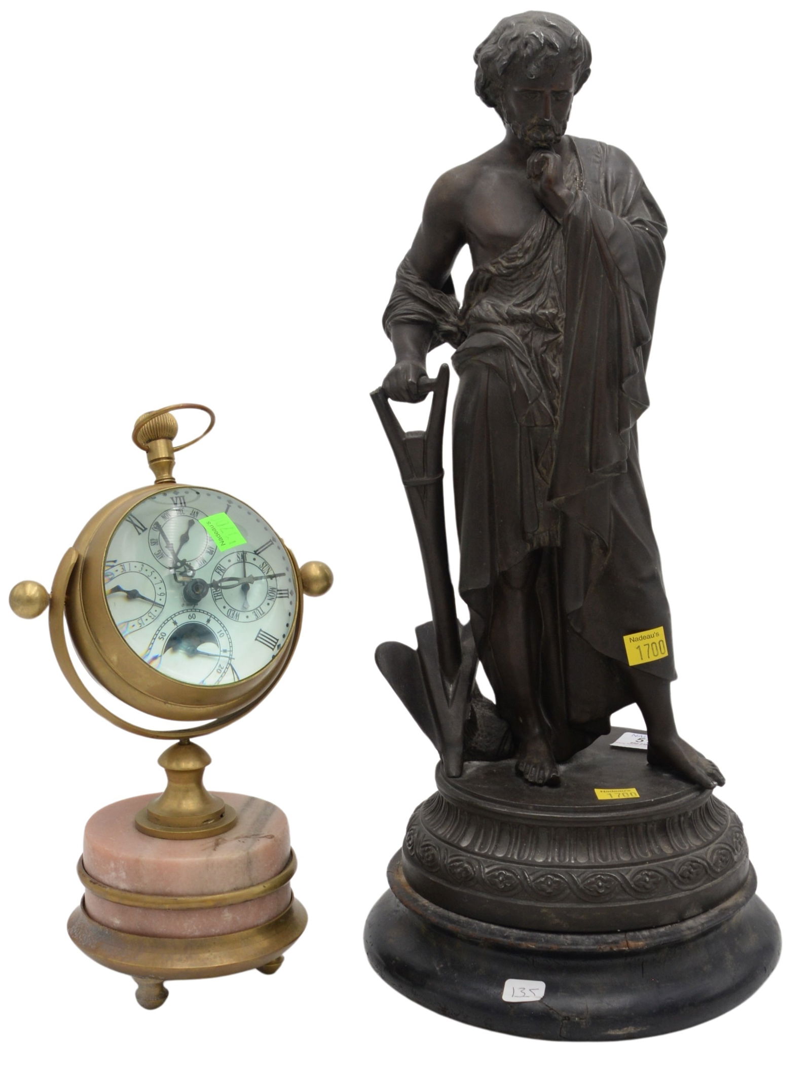 Vintage Swiss Made Desk Clock (1 of 7)