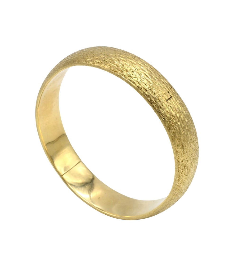 14K Yellow Gold Bangle Bracelet (1 of 5)