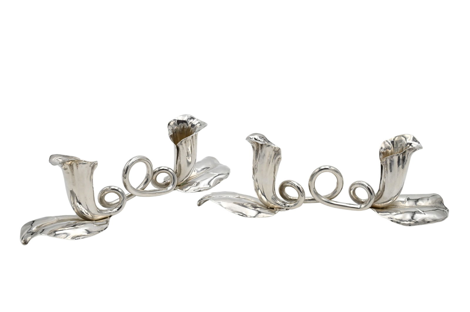 Cartier Sterling Silver Candle Holders (1 of 6)