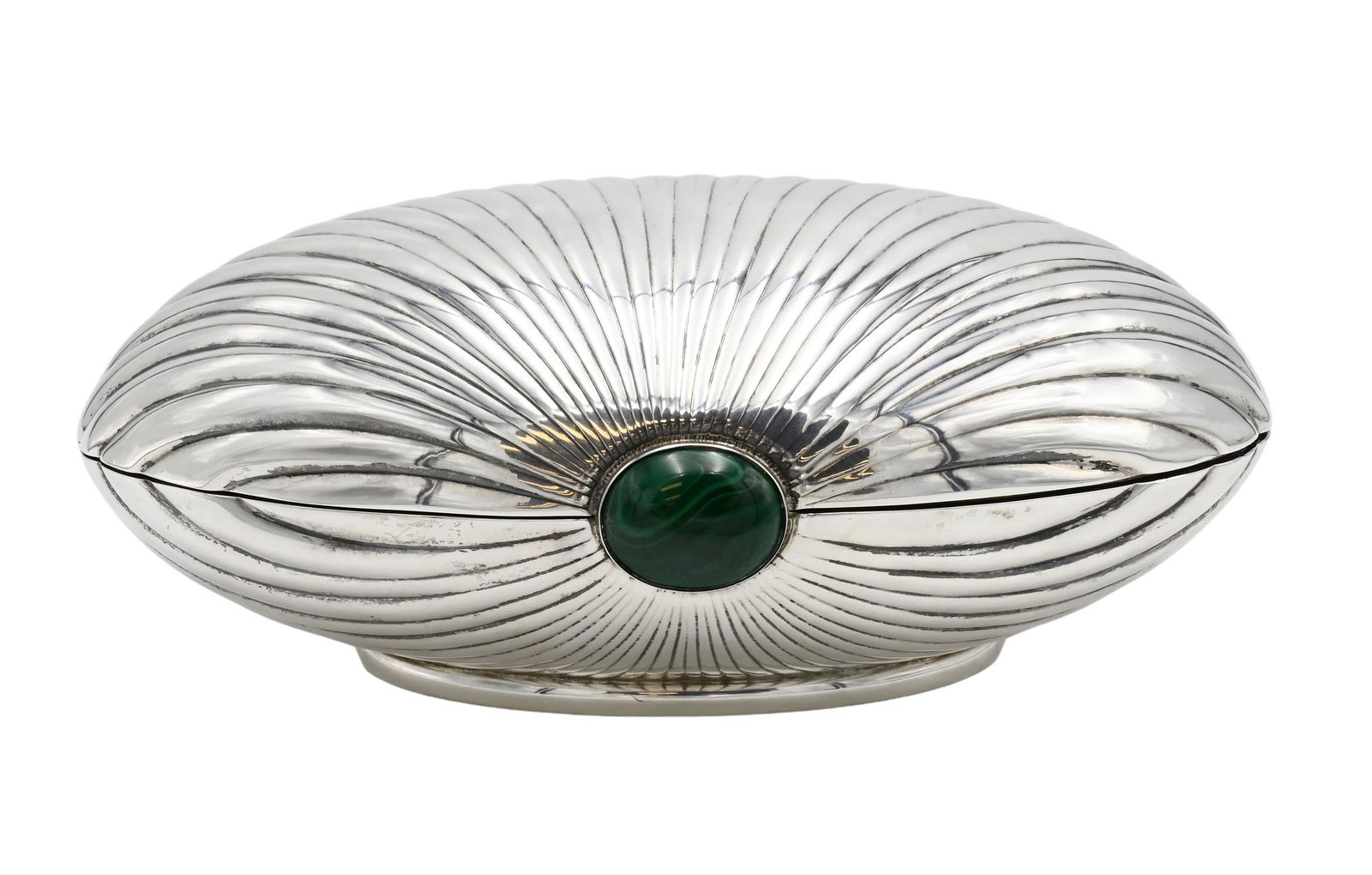Cartier Italy Sterling Silver Scallop Shell Form Box (1 of 8)