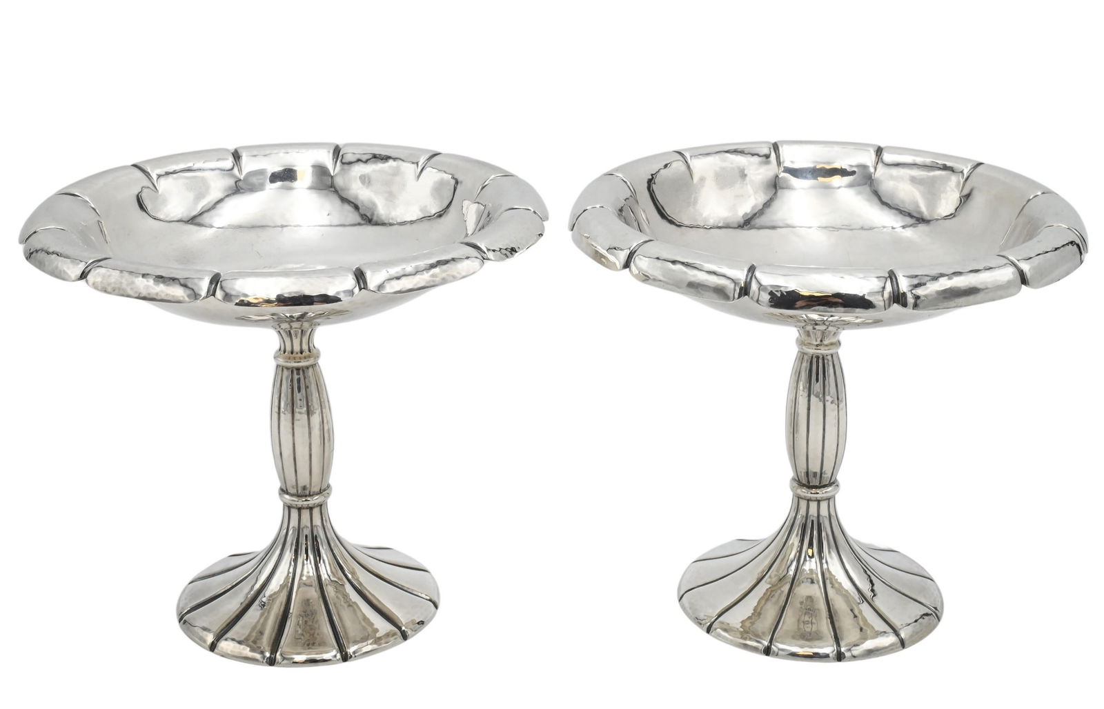 Pair of Sterling Silver Tazze (1 of 5)