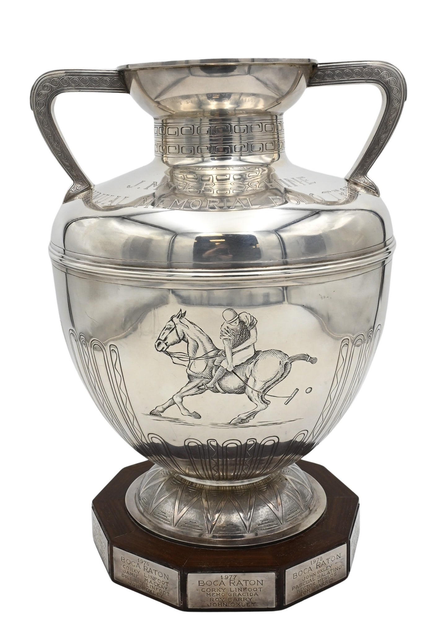 Large Buccellati Sterling Silver Polo Trophy (1 of 10)