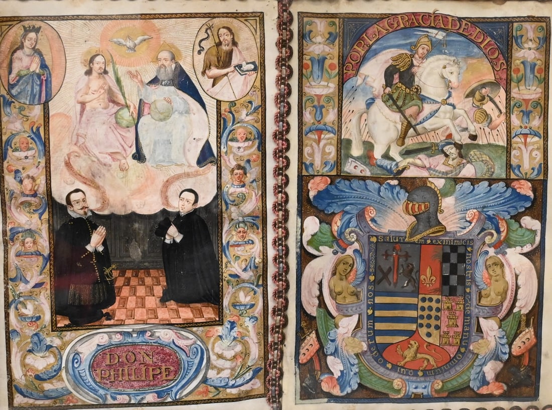 Illuminated Manuscripts (Carta Executoria) (1 of 5)